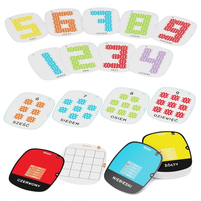 Klocki distractive matematice Mini Waffle 444 bucăți