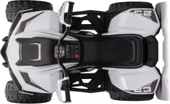 ATV pentru copii Fast Wheel albă