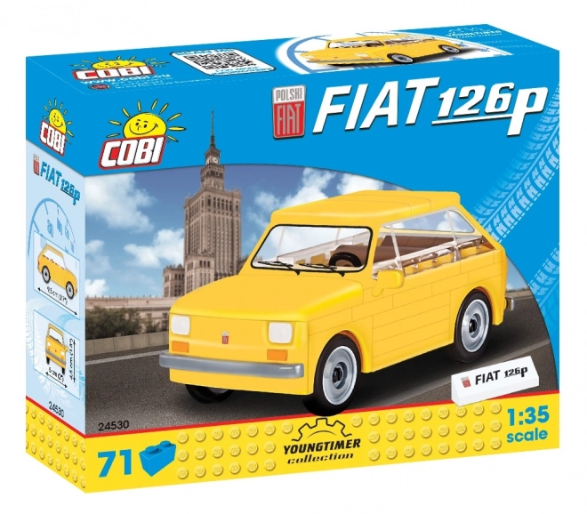 Set de construcție 71 piese Fiat 126P