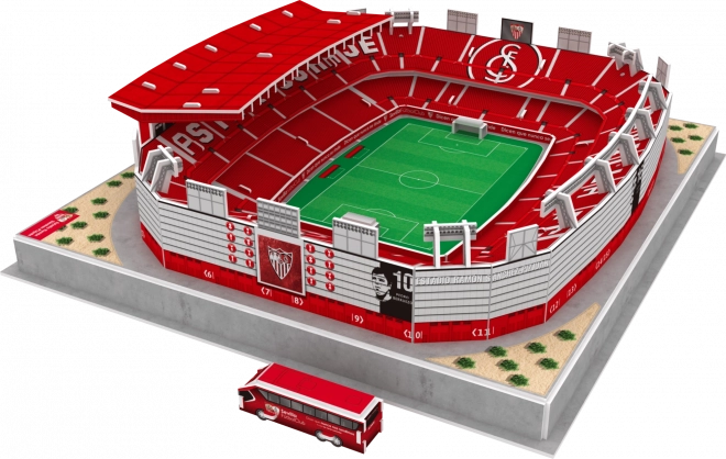 Puzzle 3D stadionul Ramón Sánchez-Pizjuán - FC Sevilla