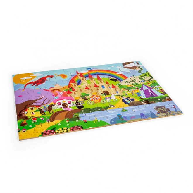 Puzzle fantezie copii Bigjigs Toys