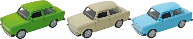 Model din metal Trabant