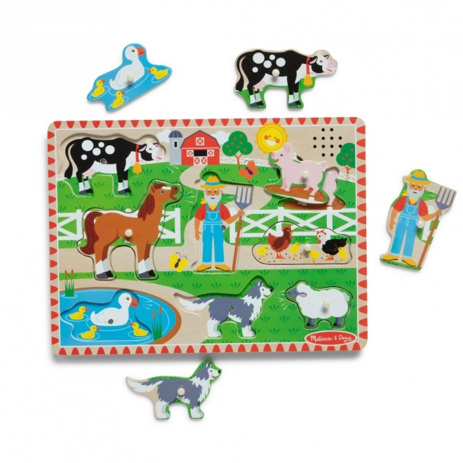 Puzzle muzical Old MacDonald