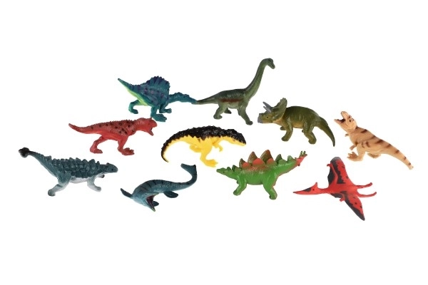 Dinozaur din plastic 7-9cm mix de specii set 36 bucăți