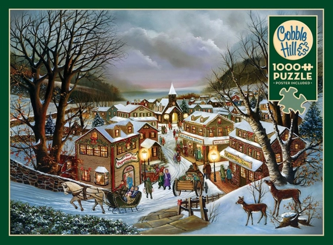 Puzzle Amintire de Crăciun 1000 Piese