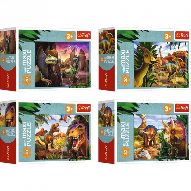 Puzzle Trefl dinozauri: Tyrannosaurus Rex