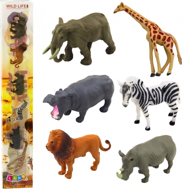 Set Miniaturi Realiste Animale Sălbatice 6 buc