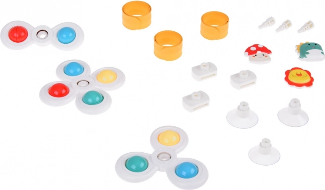 Fidget spinner colorat pentru copii