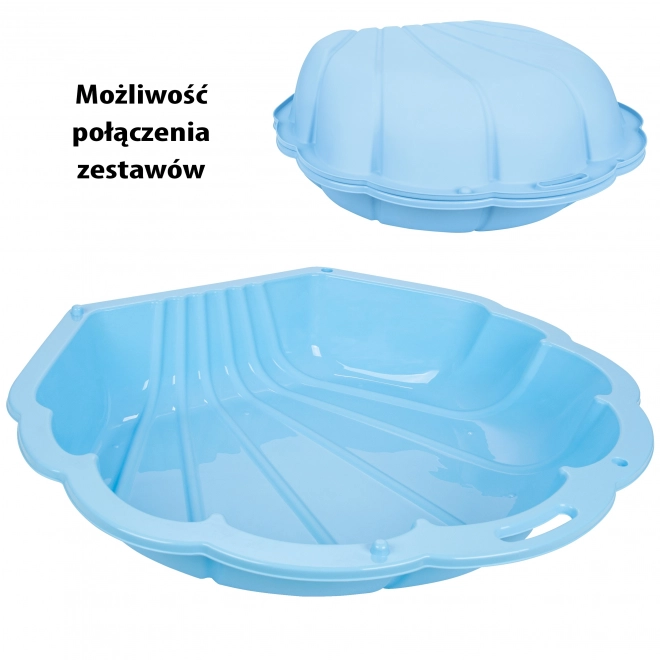 Scoică de nisip închisă albastră - 1buc
