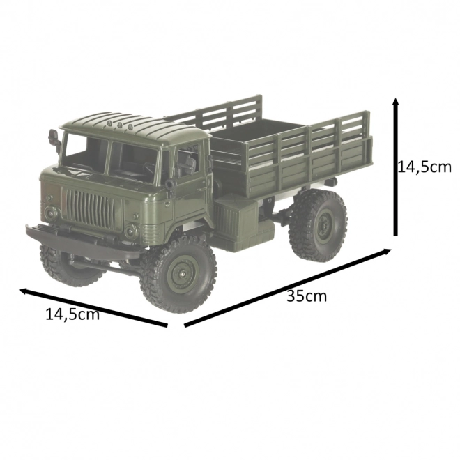 Camion teleghidat Off-Road 4WD scara 1:16