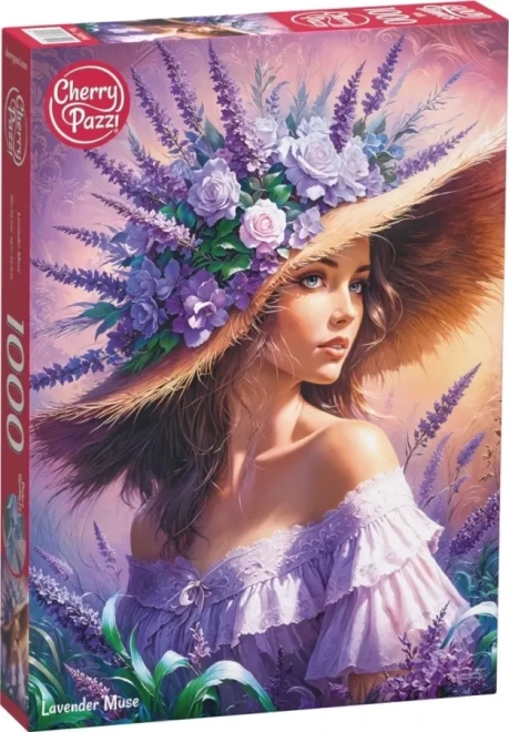 Puzzle Muză de Lavandă 1000 piese