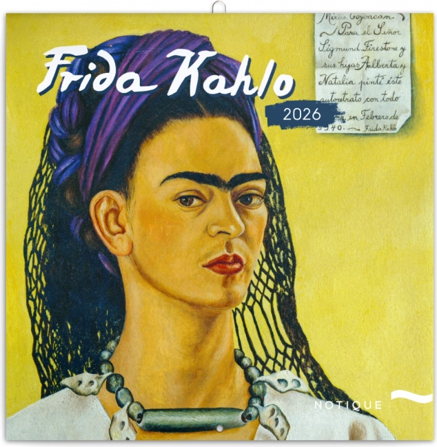 Calendar cu notițe Frida Kahlo 2026