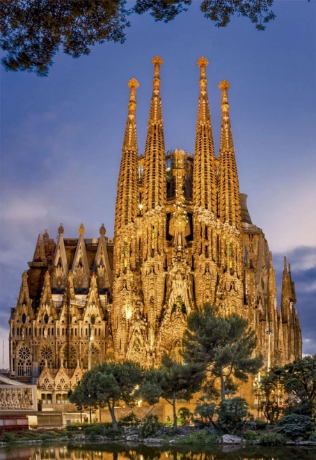 Puzzle Educa Sagrada Familia Barcelona 1000 de piese