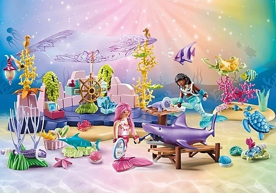 Set figurine Princess Magic îngrijirea animalelor marine