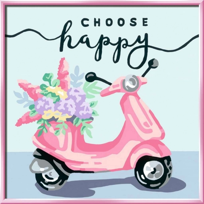 Kitul artistic CreArt - Choose Happy