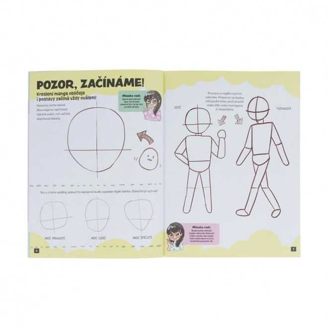 Cum să desenezi personaje Kawaii Manga – Pas cu Pas cu Misako