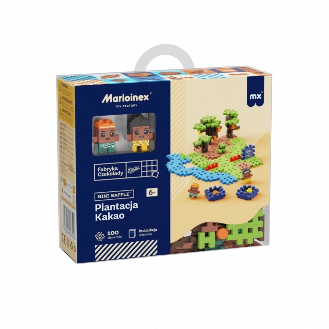 Set construcție Mini Waffle Plantatia de cacao