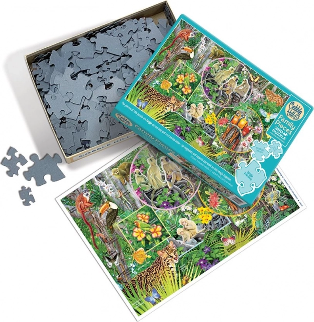 puzzle de familie magia junglelor