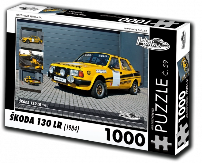 Puzzle Retro-Mașini Škoda 130 LR