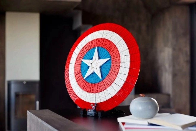 Scutul Căpitanului America LEGO Marvel