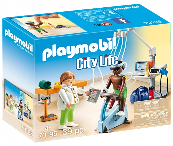 Set fizioterapeut City Life Playmobil