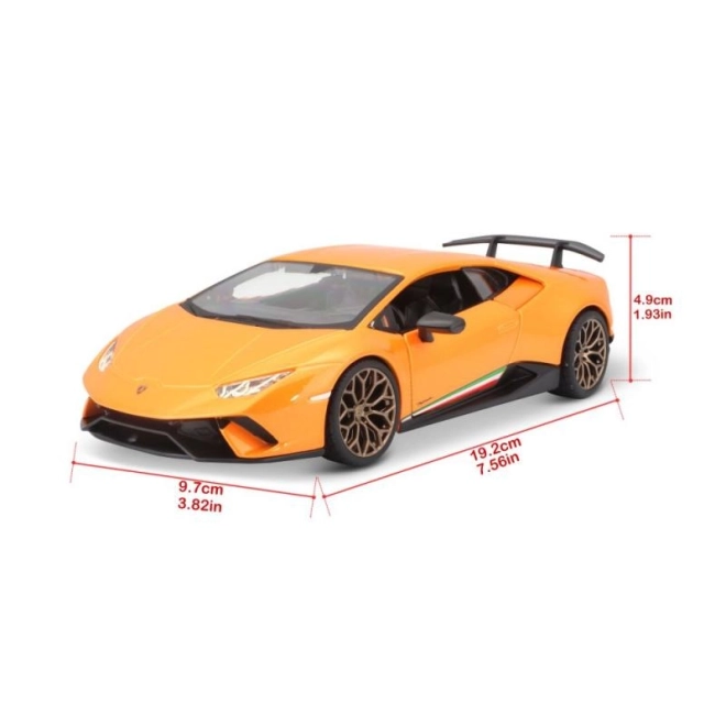 Model metalic Lamborghini Huracan Performante la scară 1/24