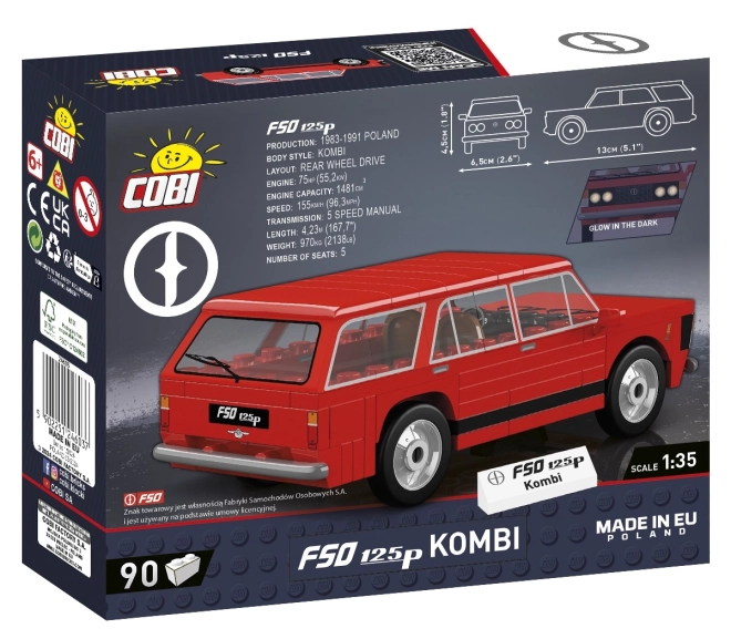 Mașină din cărămizi FSO 125p Kombi