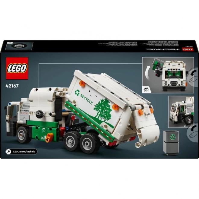 Camion electric pentru colectarea deșeurilor LEGO Technic Mack LR