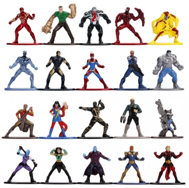 figurine metalice colecționabile Marvel, set 20 bucăți, ediția 3