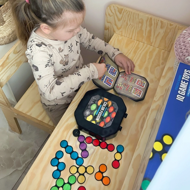Joc logic woopie „aranjează modelul” antrenament cerebral și amestec de culori