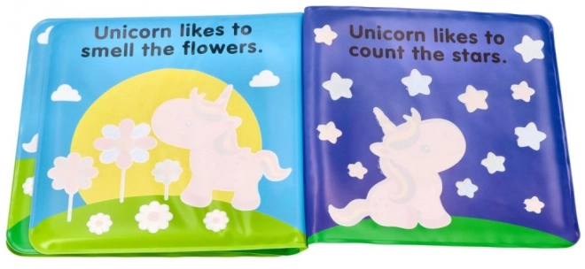 set carte colorantă cu jucărie - unicorn