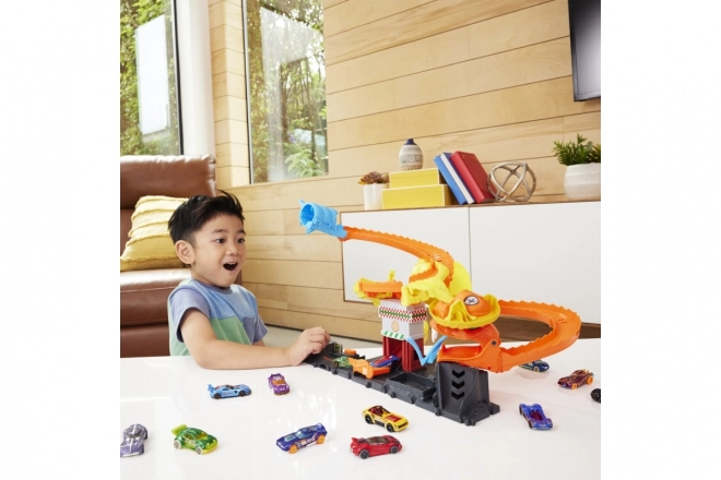 Hot Wheels City atacul cobrei asupra pizzeriei