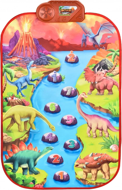 Placintă muzicală interactivă Dino mare pentru copii de la Woopie
