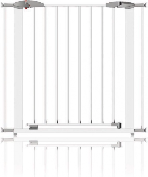 Barieră Swing metalică 72,5–95 cm, Alb