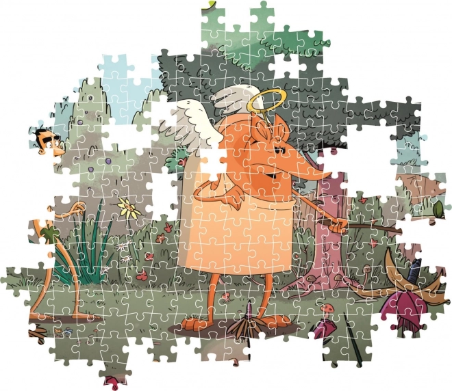 Puzzle CLEMENTONI: Zerocalcare Tenhle svět mě nedostane 1000 de piese