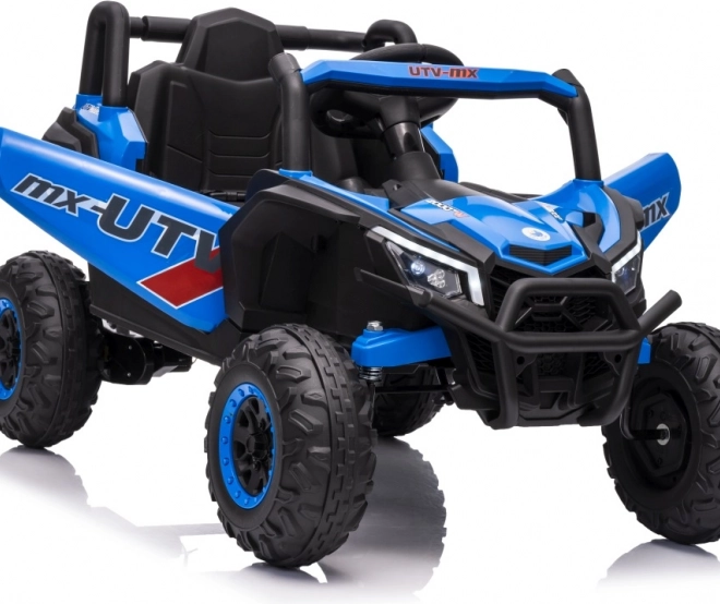 Vehicul electric pentru copii Buggy Madman UTV-MX albastru