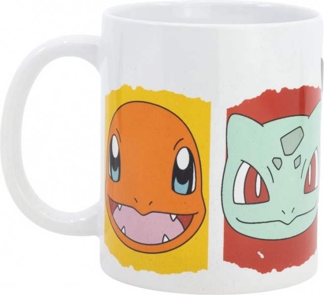 Cana de ceramică cu fețe Pokémon
