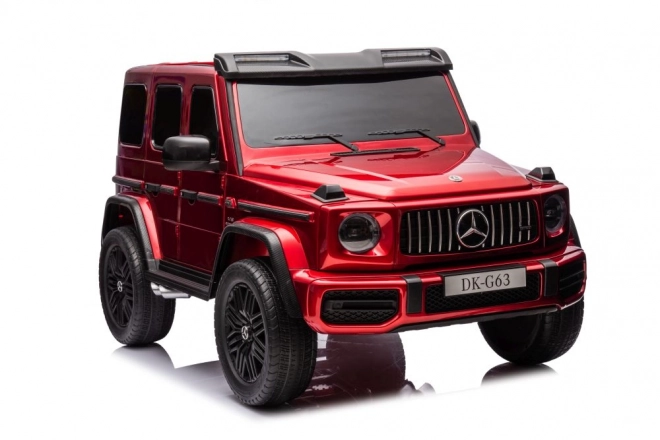 Mașină pe acumulator Mercedes G63 XXL Roșu 24V