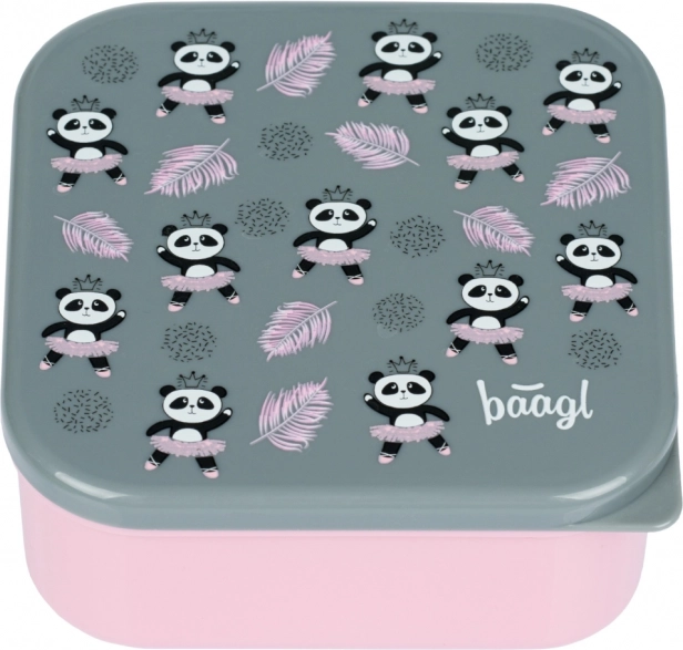 Cutie de gustări 4 în 1 Panda