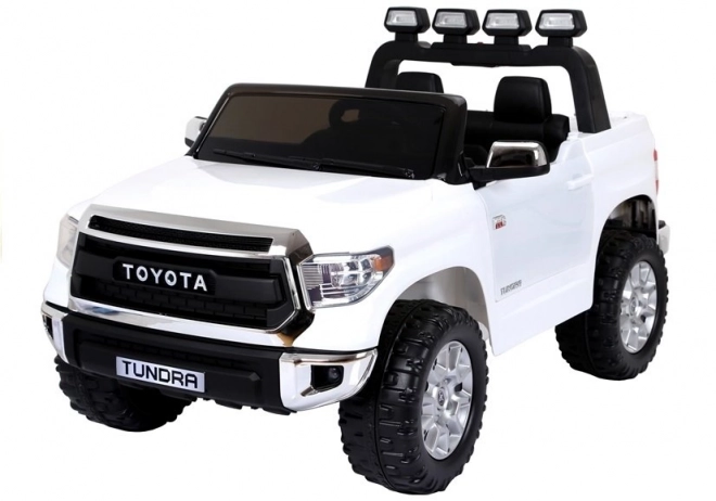 Toyota Tundra mașină pe baterii pentru copii albă
