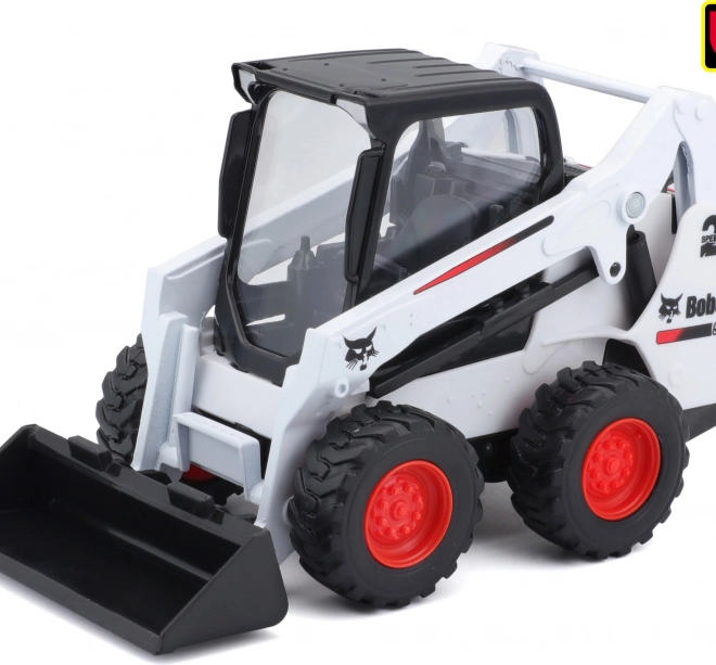 Bobcat încărcător frontal cu volan Bburago 10 cm