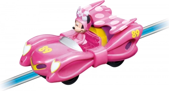 Mașină de curse pentru pistă FIRST Minnie Mouse 1:50
