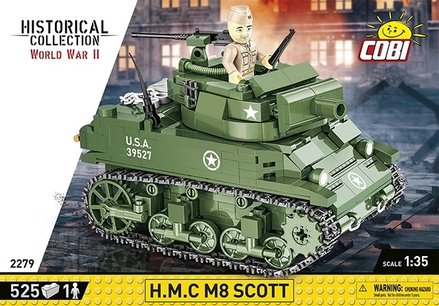 Set de construcție tanc H.M.C M8 Scott