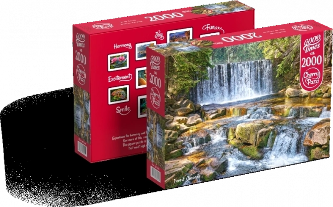 Puzzle Cherry Pazzi Cascada din Pădure 2000 Piese