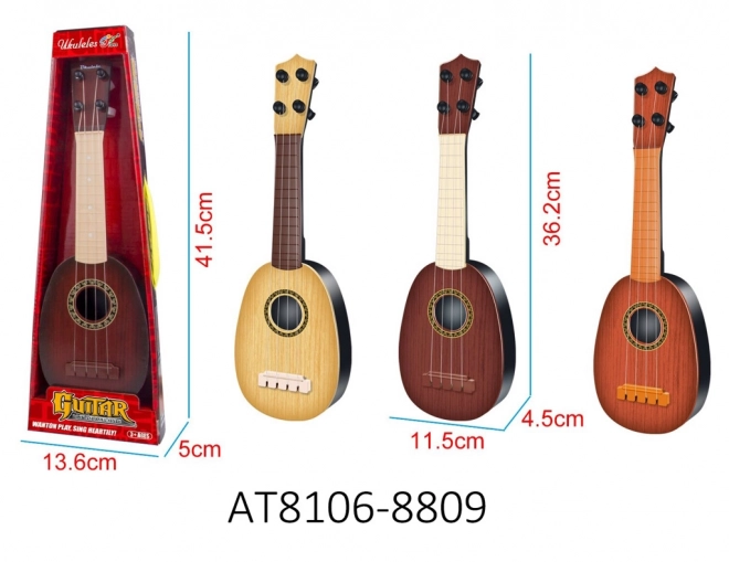 Ukulele cu patru corzi de nylon