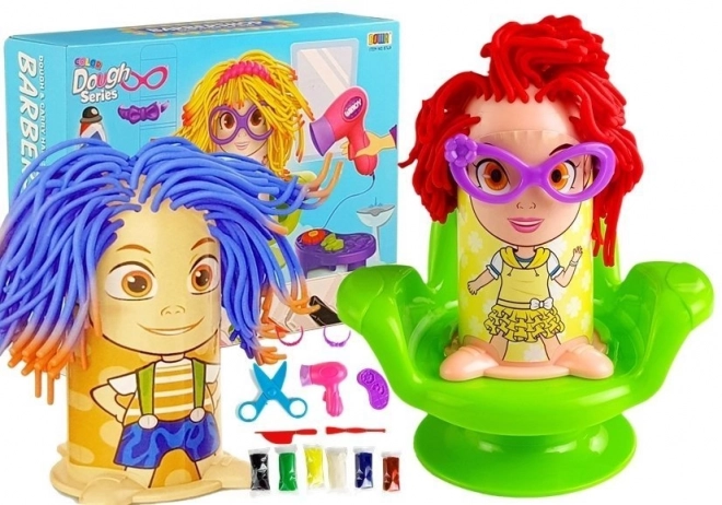 Set ciocolino coafor cu extrudor pentru păr