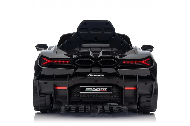 Mașinuță electrică pentru copii Lamborghini Revuelto negru