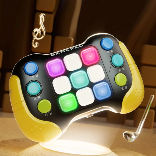 Consolă de jocuri electronică Gamepad Pop-It LED 5 moduri
