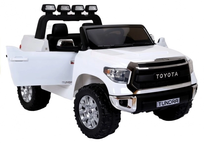 Toyota Tundra mașină pe baterii pentru copii albă