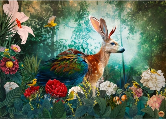 Puzzle HEYE Fauna Fantasies Zajdalen 1000 Piese